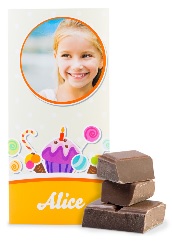 chocoladereep met eigen wikkel