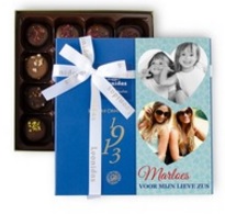 Leonidas bonbons met eigen tekst